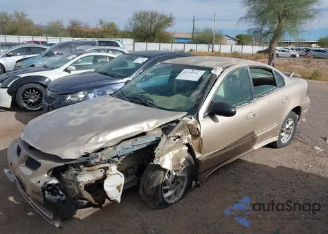 2004 Pontiac Grand Am Se1 из США, поврежденный, VIN 1G2NF52E04M638875